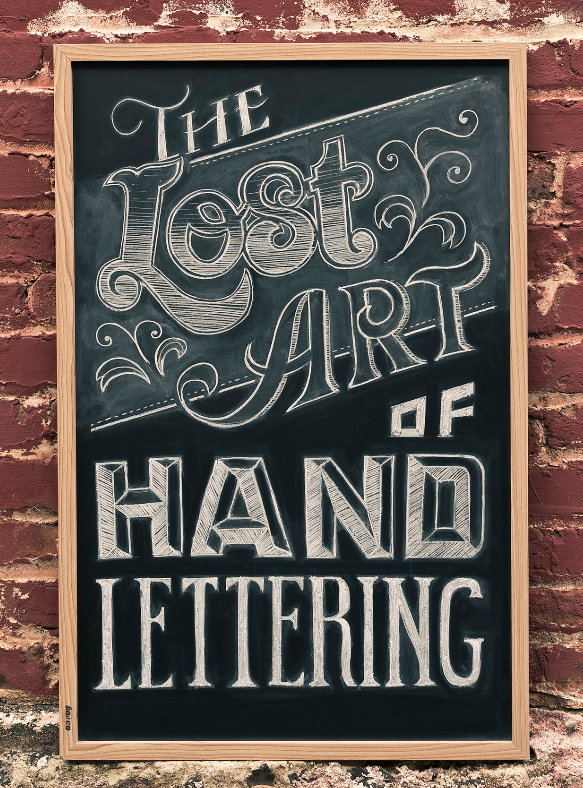 Lost Art of Hand Lettering